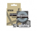  Original Epson LK-5ABJ C53S672087 DirectLabel-Etiketten grau matt auf schwarz 
